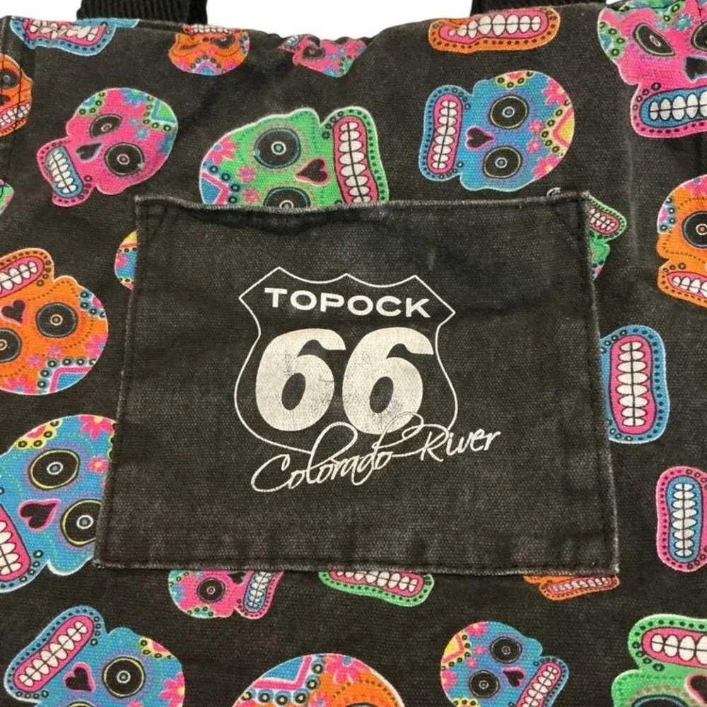 N/A colorful skull